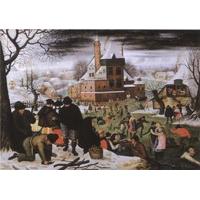 Pieter Breughel the Younger: Winter 1000pc Jigsaw Puzzle