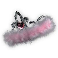 Pink Fluffy Ballerina Tiara