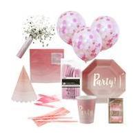 Pink Ombre Party for 16 Bundle