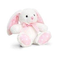 Pink & White Spotty Rabbit 20cm