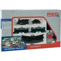 Piko H0 57110 H0 Hobby Start-Set steam engine with passenger train Size: approx 1100 x 880 mm