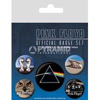 pink floyd pack of 5 pin badges py