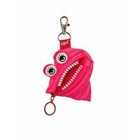 pink novelty monster mini pouch