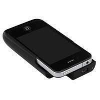 Pico Genie A100 Projector Case for iPhone 4/4s and iPod Touch with Speaker and Battery Charging Capabilities (Black)