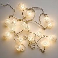 Pinecone LED Light Garland