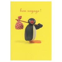 Pingu Bon Voyage Card