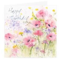 Pink Flower Card