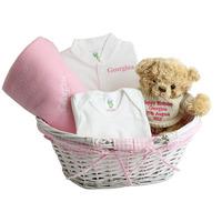 Pink Baby Basket