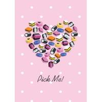 Pick Me | Valentines Day Card | Scribbler Cards