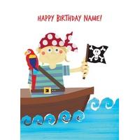 Pirate | Children\'s Birthday Card