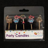 Pirate Party Cake Candles