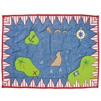 pirate shack floor quilt by win green small