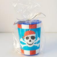 pirate party gift cup