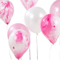 Pink Marble Mix Balloons