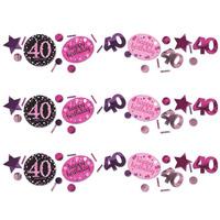 Pink Celebration Table Confetti 40