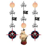 Pirate\'s Map Party Ceiling Decorations