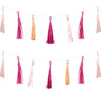 Pink Party Tassels