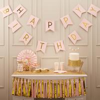Pink Pastel Perfection Party Bunting