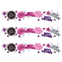 Pink Celebration Table Confetti