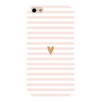 Pink Love Pattern Back Case for iPhone 4/4S