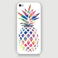 Pineapple Pattern Phone Back Case Cover for iPhone5C