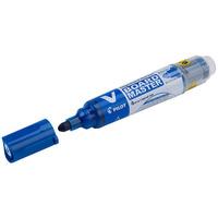 Pilot V Refill Cartridge for Board Marker Pens, Blue (Pack of 12)