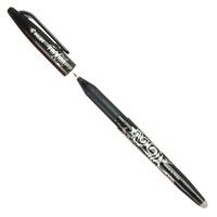 Pilot Frixion Erasable Rollerball Pen, Black (Pack of 12)
