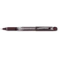 Pilot V5 Rollerball Pen Rubber Grip Needle Point 0.5mm Tip 0.3mm Line (Black) Pack of 12 Pens