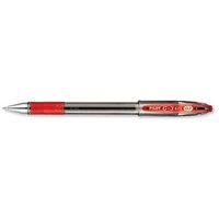 Pilot G-3 Gel Rollerball Pen Refillable Rubber Grip 0.7mm Tip 0.5mm Line (Red) Pack of 12 Pens
