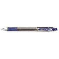 Pilot G-3 Gel Rollerball Pen Refillable Rubber Grip 0.7mm Tip 0.5mm Line (Blue) Pack of 12 Pens