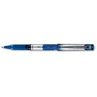 Pilot VBall VB5 Rollerball Pen with Rubber Grip 0.5mm Tip 0.3mm Line (Blue) Pack of 12 Pens