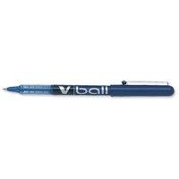 Pilot VB5 Rollerball Pen 0.5mm Tip 0.3mm Line (Blue) Pack of 12 Pens