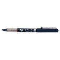 Pilot VB5 Rollerball Pen 0.5mm Tip 0.3mm Line (Black) Pack of 12 Pens