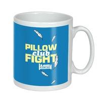 PILLOW FIGHT PLAIN LAZY MUG