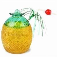 pineapple glass 208oz 590ml set of 2