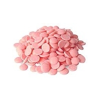 Pink chocolate chips - Medium 500g bag