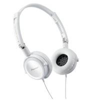 Pioneer SE-MJ511-W Fully Enclosed Dynamic Headphones in White