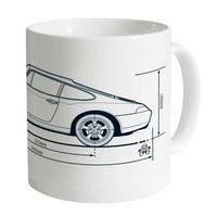 PistonHeads Porsche 911 993 Mug