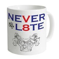 PistonHeads Never Late V8 Mug