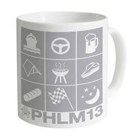 PistonHeads PHLM13 Symbols Mug