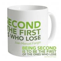 PistonHeads Being Second Quote Mug