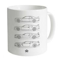 PistonHeads Nissan GT-R Skyline Generations Mug