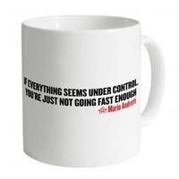 PistonHeads - Mario Andretti Quote Mug