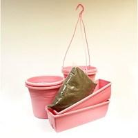 Pink Planting Kit with Compost