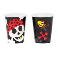 pirate fun party cups pack of 8