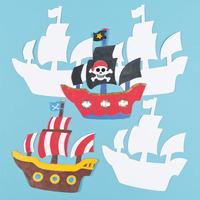 Pirate Ships (Pack of 30)