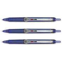 Pilot V7 RT Rollerball Line Retractable Hi-Techpoint 0.7mm Tip 0.4mm Line Blue [Pack 12]