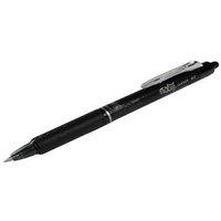 Pilot FriXion Clicker Retractable Erasable Rollerball Pen 0.7mm Tip 0.35mm Line (Black) Pack of 12