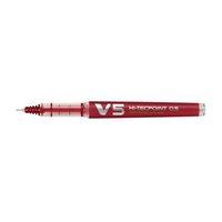 pilot v5 hi tecpoint refillable extra fine needlepoint rollerball pen  ...