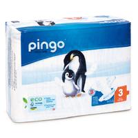 Pingo Ecological Disposable Nappies - Midi - Size 3 - Pack of 44